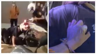 桃園男被開單暴走2警壓制　學姊挨酸幫不上