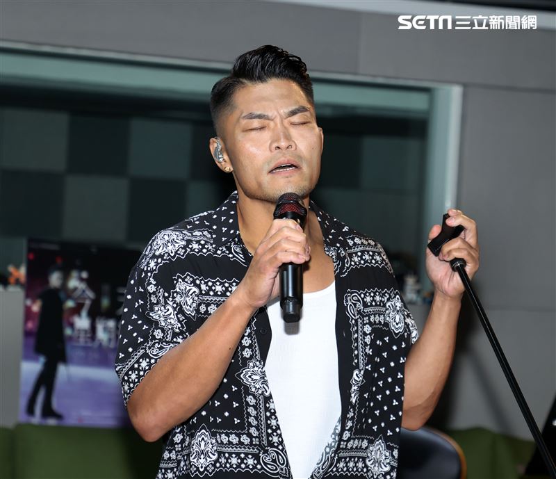 李玖哲「今天星期幾」演唱會練團總彩排。（記者邱榮吉/攝影）