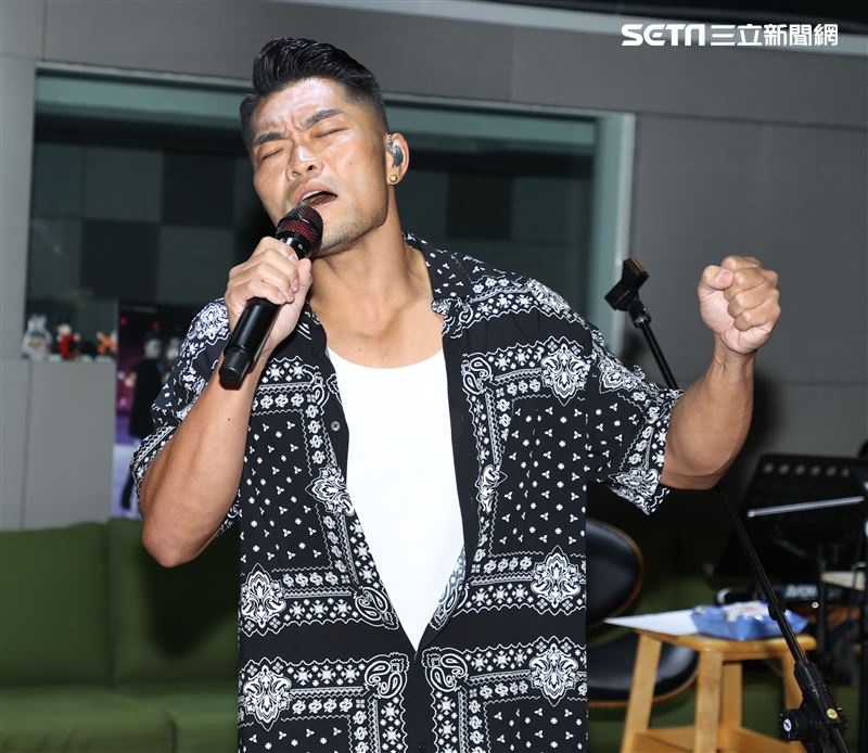 李玖哲「今天星期幾」演唱會練團總彩排。（記者邱榮吉/攝影）