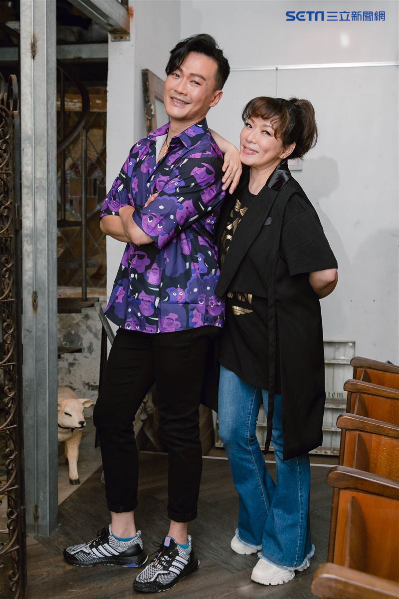 趙詠華、林俊逸三立新聞網專訪。（圖／記者楊澍攝影）