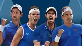 網壇四巨頭、拉沃盃。（圖／翻攝自Laver Cup臉書粉專）