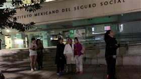 墨西哥地震。（圖／路透社／達志影像）