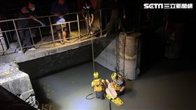 彰化國小男童在大村莿仔埤圳戲水突遭水沖走，尋獲已成遺體。（圖／翻攝畫面）