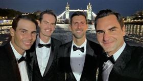 羅傑．費德勒（Roger Federer）、拉斐爾·納達爾（Rafael Nadal）、諾瓦克·喬科維奇（Novak Djokovic）、安迪·莫瑞（Andy Murray）  網球 四大巨頭 BIG 4