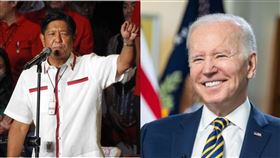 拜登、小馬可仕（圖／翻攝自中央社、拜登臉書）