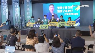 蔡其昌再推政見　喊出營養午餐免費