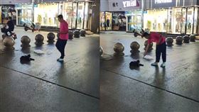  塑膠袋　流浪狗　（圖／翻攝自微博）