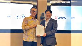 ▲鴻海攜手印尼能源公司Indika，赴當地建電動車、電池產線。（圖／鴻海提供）