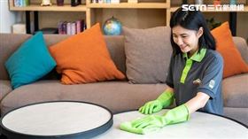 新冠消毒。（圖／信義居家提供）