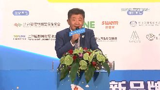 加盟展拉票　陳時中、黃珊珊同台零互動