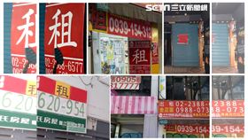 店面倒閉。（合成圖／記者陳弋、陳韋帆攝影）