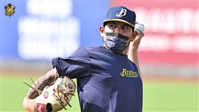 中信兄弟左投Andy Otero（奧特羅）。（圖／中信兄弟球團提供）