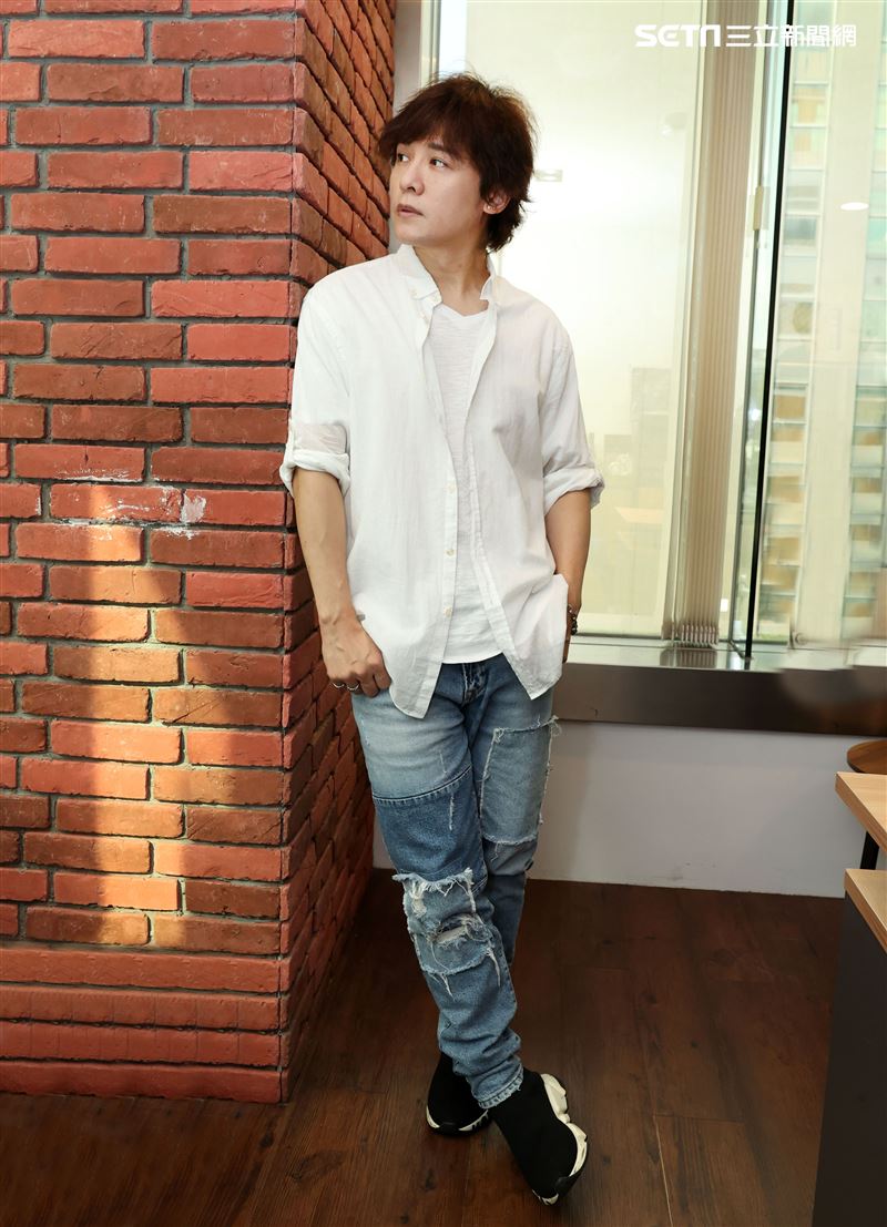 金志遙JIN三立新聞網專訪。（記者邱榮吉/攝影）