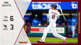 ▲東北樂天辰己涼介。（圖／取自東北樂天FB）