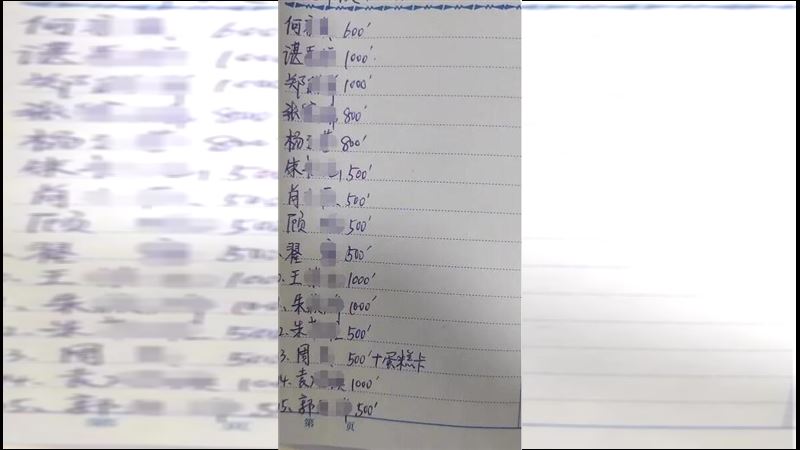 糗了！老師「禮金簿」誤傳群組　下場曝光