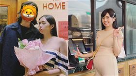 ▲簡廷芮懷著二胎寶寶，卻意外確診。（圖／翻攝自IG dewichien）