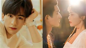 中國男星張凌赫因演出《蒼蘭訣》「長珩仙君」爆紅。（圖／翻攝自張凌赫z微博）