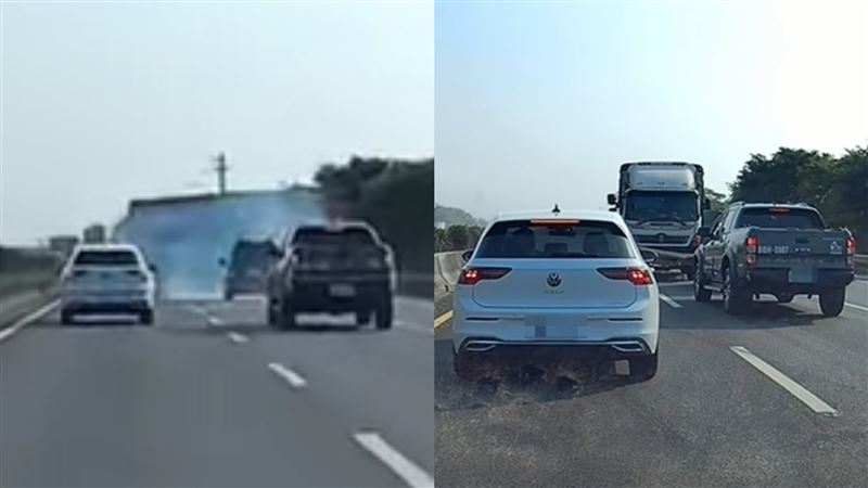 大貨車急剎失控　當場旋轉180度！網嚇瘋