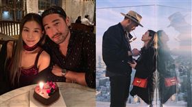 高以翔與交往4年女友Bella。（圖／翻攝自bella_navy4life IG）