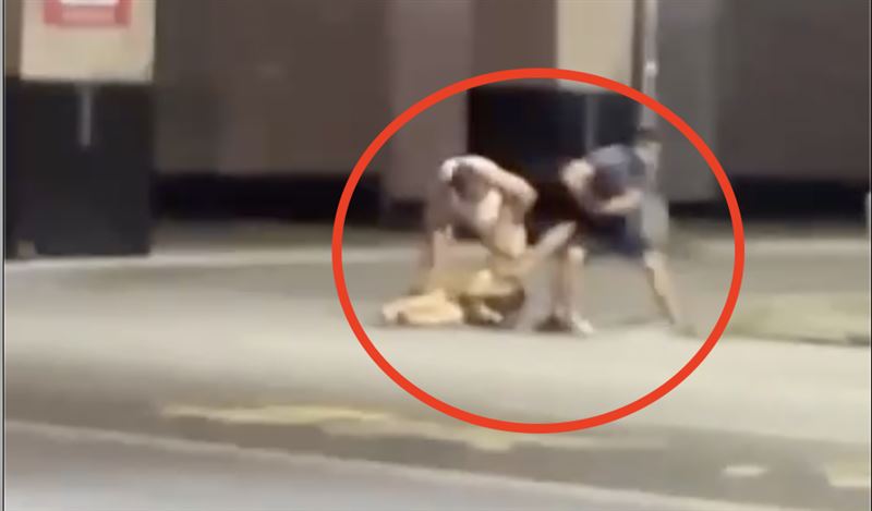 男喝醉不回家鬧街頭！妻父兄到場壓制抓人
