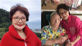 楊燕今年3月接到台灣醫院通知，高齡101歲老母肺炎病危消息，焦急如焚立刻返台。(圖/記者游定剛拍攝、楊燕提供)