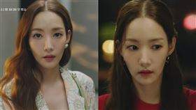 朴敏英暴瘦「雙頰凹陷」超顯老　網嚇壞：認不出來。（圖／翻攝自tvN drama YT）