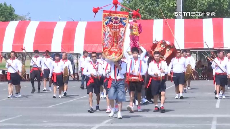 傳統武陣雙十慶典首展演　展捍衛家園決心