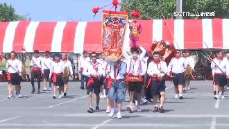 傳統武陣雙十慶典首展演　展捍衛家園決心