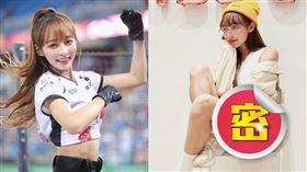 林襄熱褲逼近「絕對領域」失守地帶讓人看了血脈噴張。（組合圖／翻攝自林襄 IG）