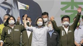 蔡英文、賴清德出席李俊俋競總成立大會（圖／民進黨提供）