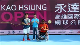 日本「大魔王」真田卓連2戰在台灣快意封王。(圖／大會提供)