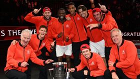 世界隊首次贏得冠軍。（圖／翻攝自Laver Cup 臉書）