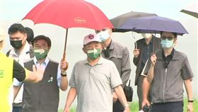 陳時中參訪觀山河濱公園槌球運動 