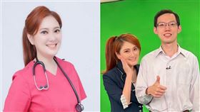 主持人薛楷莉（左一）與台大血液腫瘤科田豐銘醫師(右一)破解罹癌迷思。（圖／中天提供）