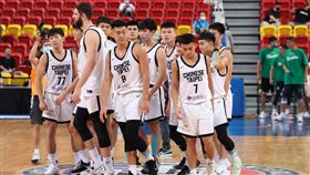 台灣男籃培訓隊4強賽不敵中信特攻。(圖／籃協提供)