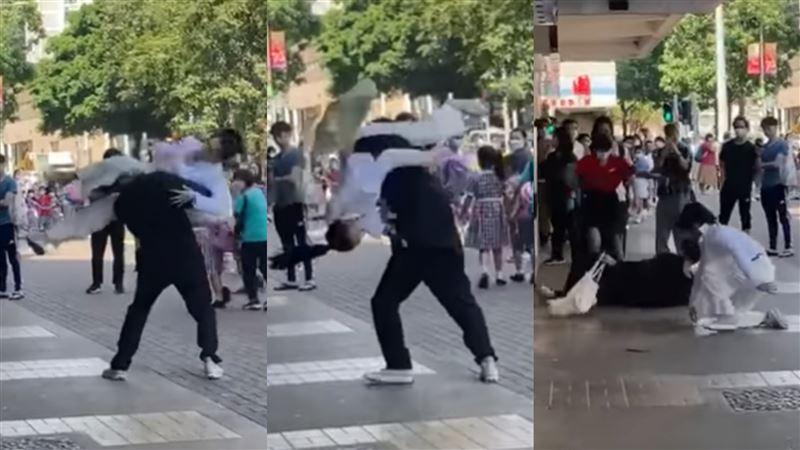 影／她「奪命剪刀腳」摔翻男友　網看傻