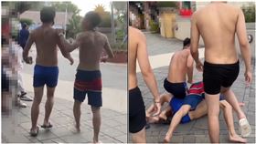 台中后里,月眉派出所,偷拍,水樂園,妨害秘密（圖／翻攝IG帳號shaoyun0701）