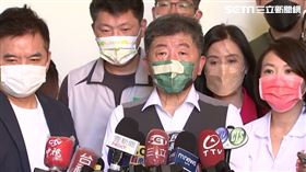 陳時中成功市場掃街