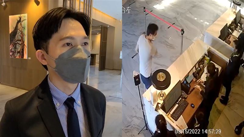 飯店還原主播尪「暴怒砸櫃」這樣說！