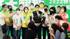 林佳龍出席「新北綠色交通旗艦計畫政策發表記者會」（圖／林佳龍競辦提供）