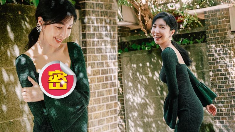 楊謹華罕見解放好身材　低胸激露性感春光