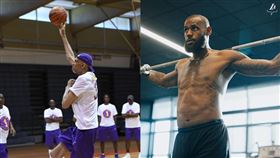 ▲ 「詹皇」詹姆斯（LeBron James）高機率在新賽季超越「天鉤」賈霸（Kareem Abdul-Jabbar）成為歷史得分王，詹姆斯對此表示：「很酷，但我會保持謙卑」。（圖／翻攝自湖人推特）