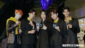 黑亞當《原子少年》火星　曹家齊、陳峻廷、MAX、李承隆、夏浦洋。（圖／記者邱榮吉攝影）