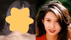 ▲邱淑貞（右）大女兒沈月（左）擁有「最美星二代」稱號。（圖／翻攝自微博、IG yuetyuetxx）