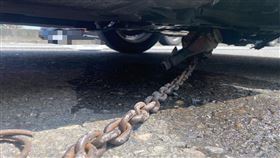 台南,國道1號,爆胎,勾鏈,聯結車,