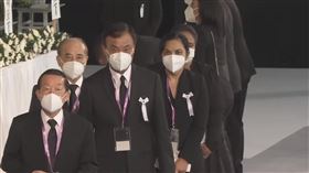 我國派代表團出席安倍晉三國葬。（圖／翻攝自FNNプライムオンライン YouTube）