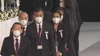安倍國葬　我國獻花日本以「台灣」唱名