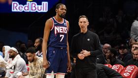 ▲杜蘭特（Kevin Durant）和奈許（Steve Nash）。（圖／美聯社／達志影像）