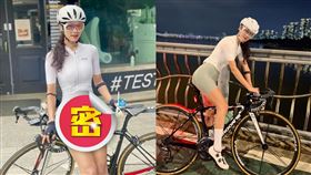 單車,緊身褲,女模