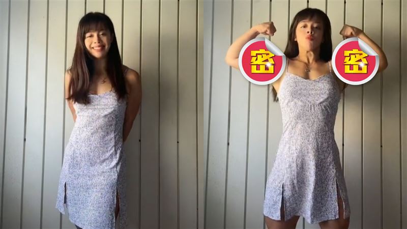 氣質正妹一拍片秒炸出肌肉！全網暴動